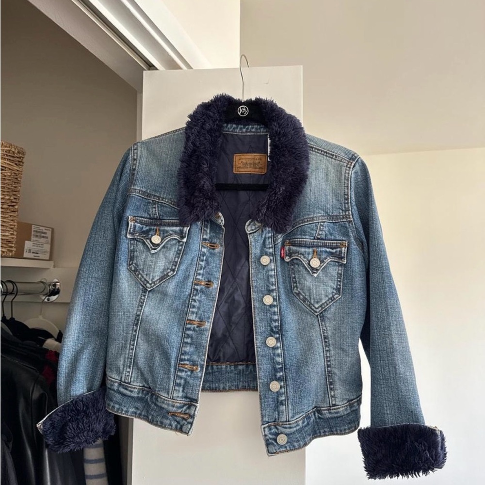 Levi’s Fur Jacket - image 1
